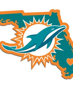 Miami Dolphins Home State Decal