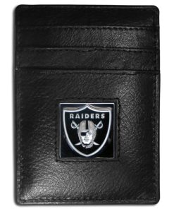 Las Vegas Raiders Money Clip & Card Holder