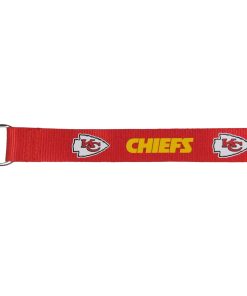 Kansas City Chiefs Wristlet Lanyard Keychain