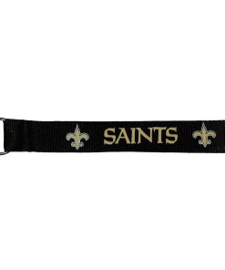 New Orleans Saints Wristlet Lanyard Keychain