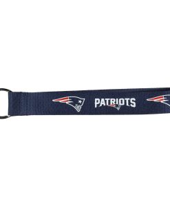 New England Patriots Wristlet Lanyard Keychain