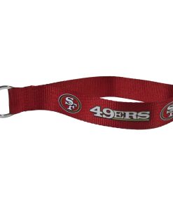 San Francisco 49ers Wristlet Lanyard Keychain