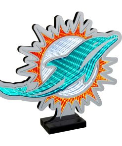 Miami Dolphins LED Infinity Logo Light