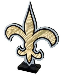 New Orleans Saints LED Infinity Logo Light