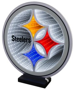 Pittsburgh Steelers LED Infinity Logo Light