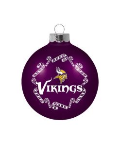 Minnesota Vikings 2 5/8 Ball Ornament