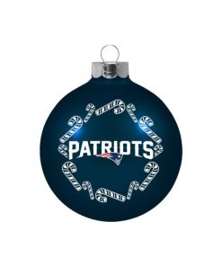 New England Patriots 2 5/8 Ball Ornament