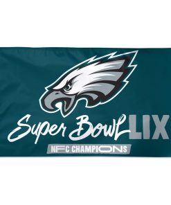 Philadelphia Eagles NFC Champions Flag 3'x5'  - Delux w/ grommets