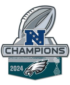 Philadelphia Eagles NFC Champions Pin w/ Hard Insert - Champ