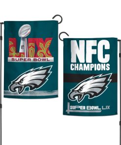Philadelphia Eagles NFC Champions Garden Flag - 2sided