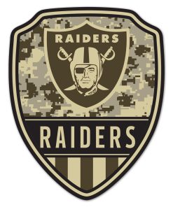 Las Vegas Raiders 11 x 14 Standard Issue Wood Sign