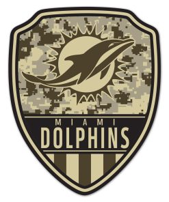 Miami Dolphins 11 x 14 Standard Issue Wood Sign
