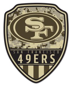 San Francisco 49ers 11 x 14 Standard Issue Wood Sign