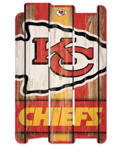 Kansas City Chiefs 11 x 17 Fence Sign