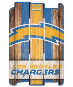 Los Angeles Chargers 11 x 17 Fence Sign