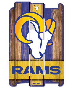 Los Angeles Rams 11 x 17 Fence Sign