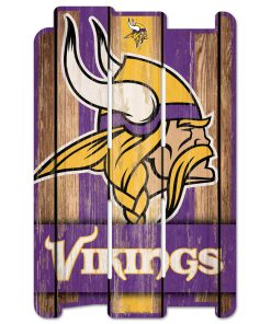 Minnesota Vikings 11 x 17 Fence Sign