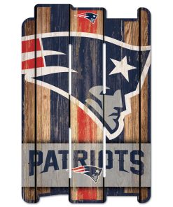 New England Patriots 11 x 17 Fence Sign
