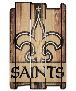 New Orleans Saints 11 x 17 Fence Sign
