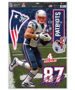 Rob Gronkowski New England Patriots 11 x 17 Player Decal Sheet