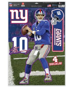 New York Giants Odell Beckham Jr. 11 x 17 Player Decal Sheet