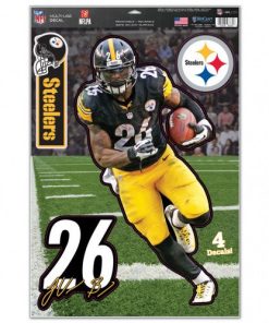 Pittsburgh Steelers Ben Roethlisberger 11 x 17 Player Decal Sheet