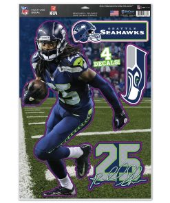 Seattle Seahawks 11x17 Player Decal Sheet