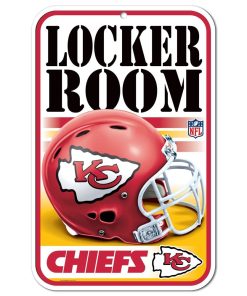 Kansas City Chiefs 11 x 17 Plastic Sign
