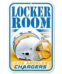 Los Angeles Chargers 11x17 Plastic Sign