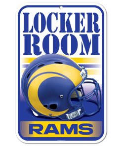 Los Angeles Rams 11x17 Plastic Sign