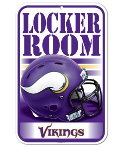 Minnesota Vikings 11 x 17 Locker Room Sign