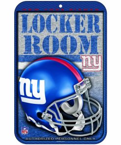 New York Giants 11 x 17 Locker Room Sign