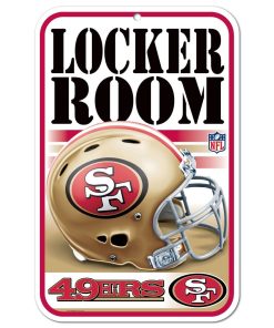 San Francisco 49ers 11 x 17 Locker Room Sign