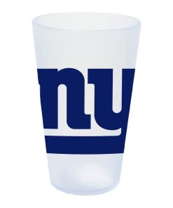 New York Giants 16oz Silicone Pint Glass - Icicle