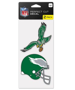 Philadelphia Eagles 2 Pk Color Decal Set