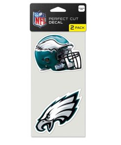 Philadelphia Eagles 2 Pk Color Decal Set