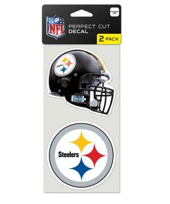 Pittsburgh Steelers 2 Pk Color Decal Set