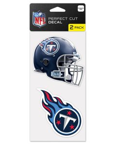Tennessee Titans 2 Pk Color Decal Set