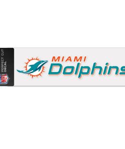 Miami Dolphins 3 x 10 Color Decal