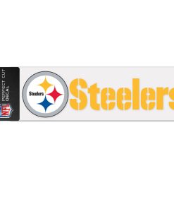 Pittsburgh Steelers 3 x 10 Perfect Cut Color Decal