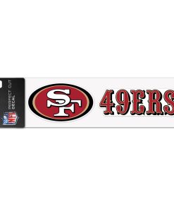San Francisco 49ers 3 x 10 Perfect Cut Color Decal