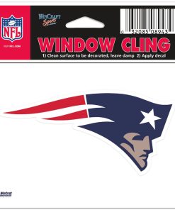 New England Patriots 3x4 Window Cling