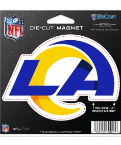 Los Angeles Rams 4.5 DieCut Logo Magnet