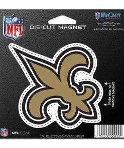 New Orleans Saints 4.5 DieCut Logo Magnet