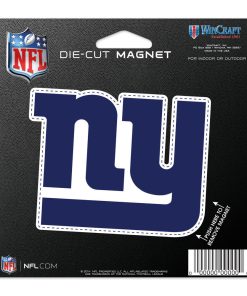 New York Giants 4.5 DieCut Logo Magnet