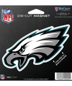 Philadelphia Eagles 4.5 DieCut Logo Magnet