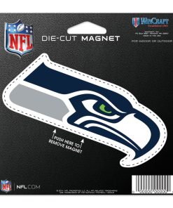 Seattle Seahawks 4.5 DieCut Logo Magnet