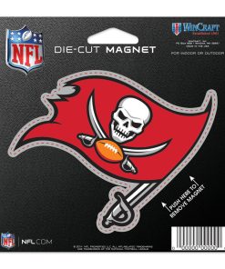 Tampa Bay Buccaneers 4.5 DieCut Logo Magnet