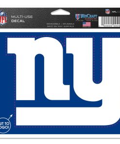 New York Giants 4 1/2 Multi Use Decal