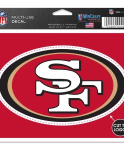 San Francisco 49ers 4 1/2 Multi Use Decal